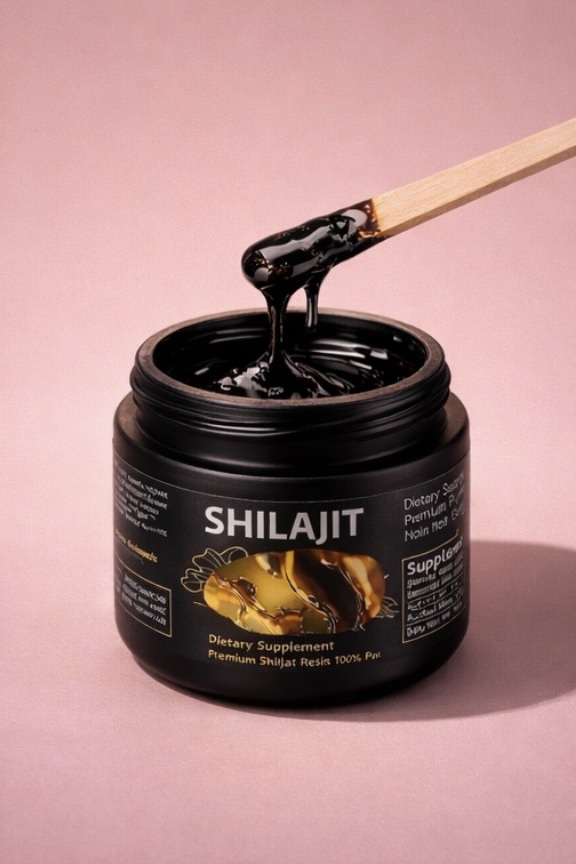 Résine de Shilajit Pure et Naturelle