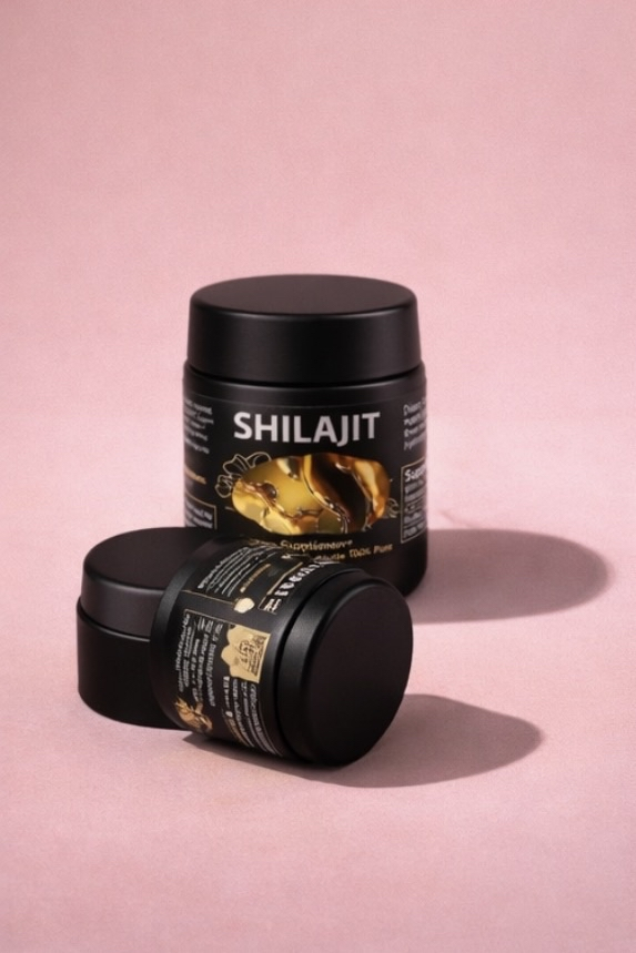 Résine de Shilajit Pure et Naturelle